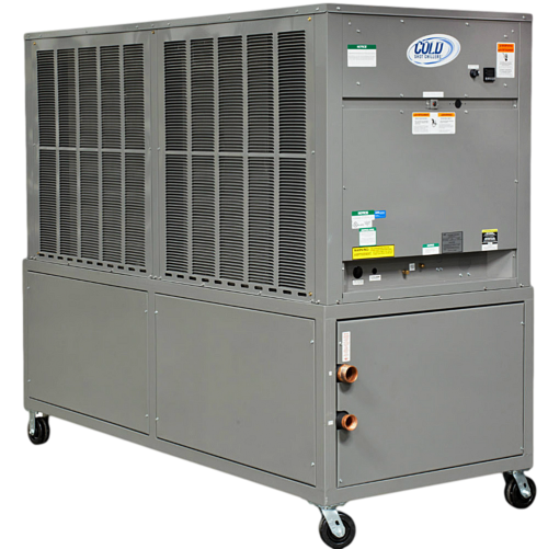A 20 ton cooling-capacity chiller from Cold Shot Coolers
