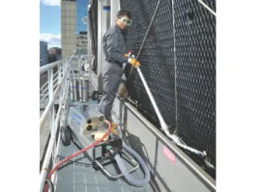 Goodway Technologies’ CTV-1501 Cooling Tower Vacuum system